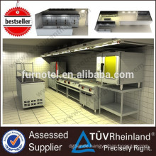 Shinelong Professional Solution French Guadeloupe Churassco Bbq Restaurant Kitchen Design